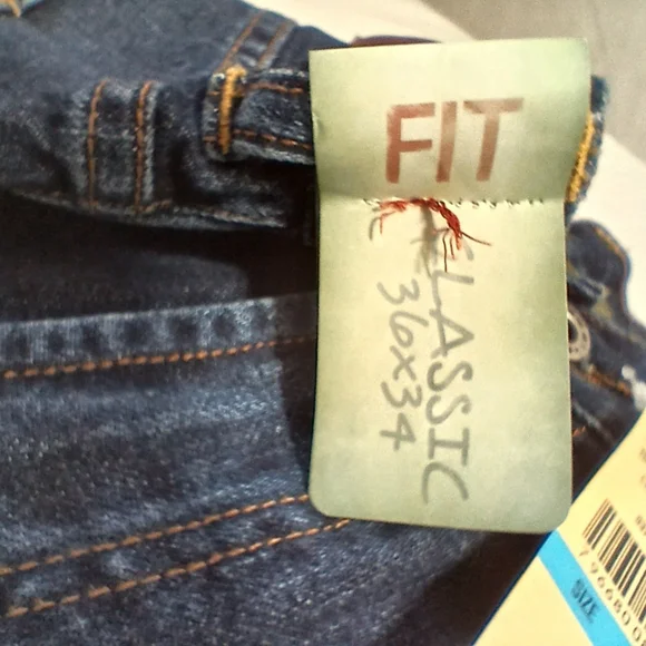 NEW Tommy Bahama Classic Blue Denim Jeans Men's Size 36×34 - Picture 6 of 9